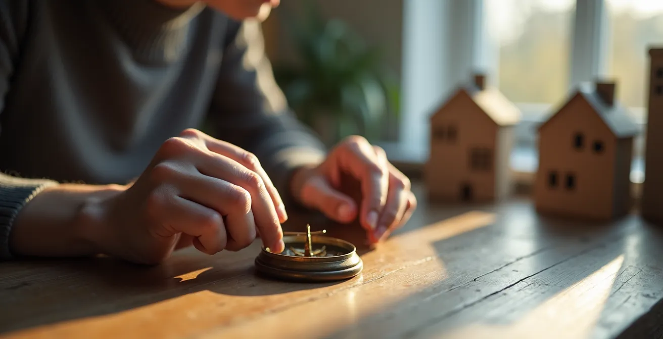 Symbolische Darstellung der Anpassungsfähigkeit von Kreditraten in schwierigen Lebensphasen