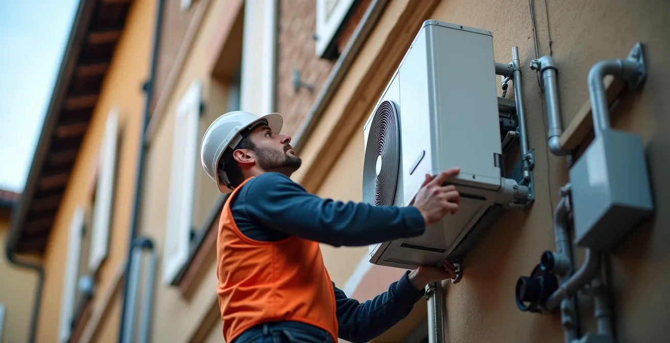 Energetische Sanierung eines Altbaus mit moderner Wärmepumpentechnik