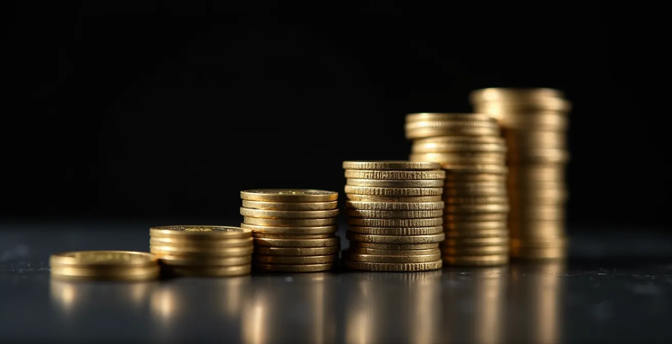 Visualisierung des Kosteneinflusses auf die Langzeitrendite