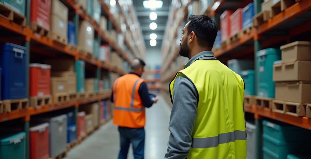 Visualisierung von Lagerhaltungsstrategien und Lieferkettenpuffern