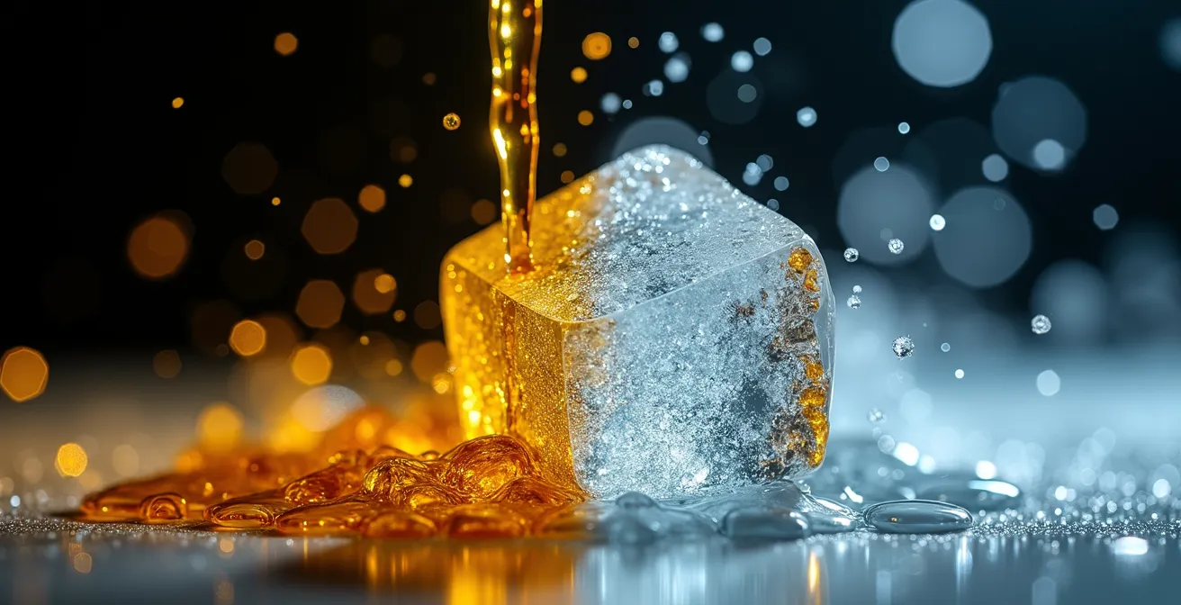 Liquiditätsvergleich zwischen Gold und Private Equity visualisiert