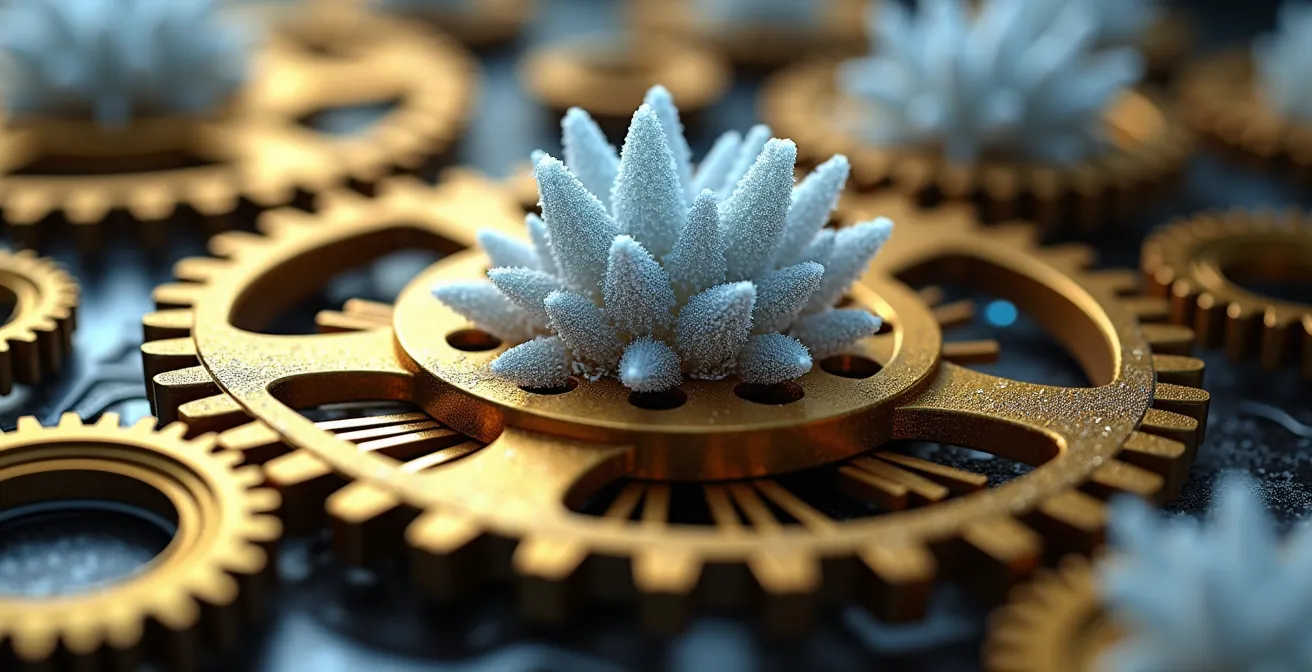 Visualisierung der automatischen Wiederanlage von Dividenden, die das exponentielle Wachstum antreibt